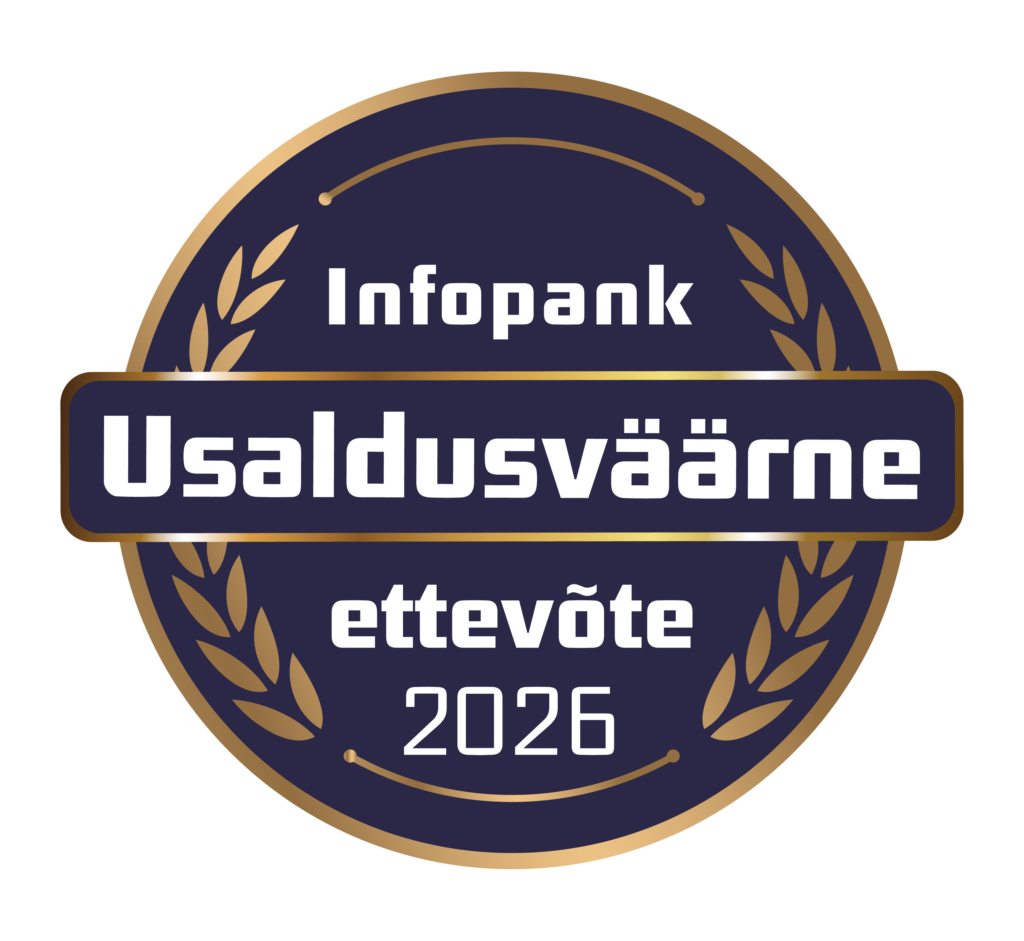Infopank märgis “Usaldusväärne ettevõte 2026” – Geolift International OÜ